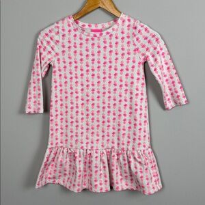 Lilly Pulitzer Girls Kim Dress. Fineapple. Size L (8/10)